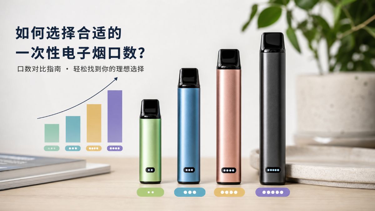 一次性电子烟多少口怎么选购买指南